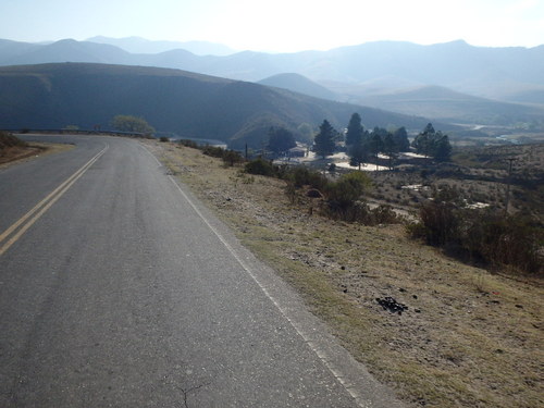 Riding east on Provincial Road 355, now paved.